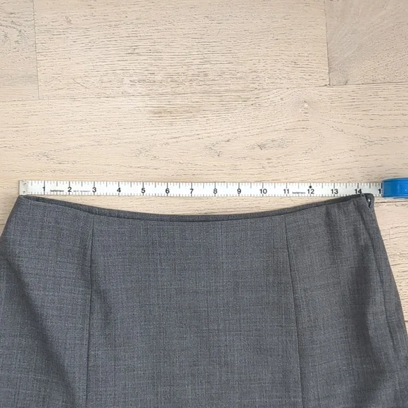 Vintage Gap Gray skirt size 4 - Picture 4 of 7